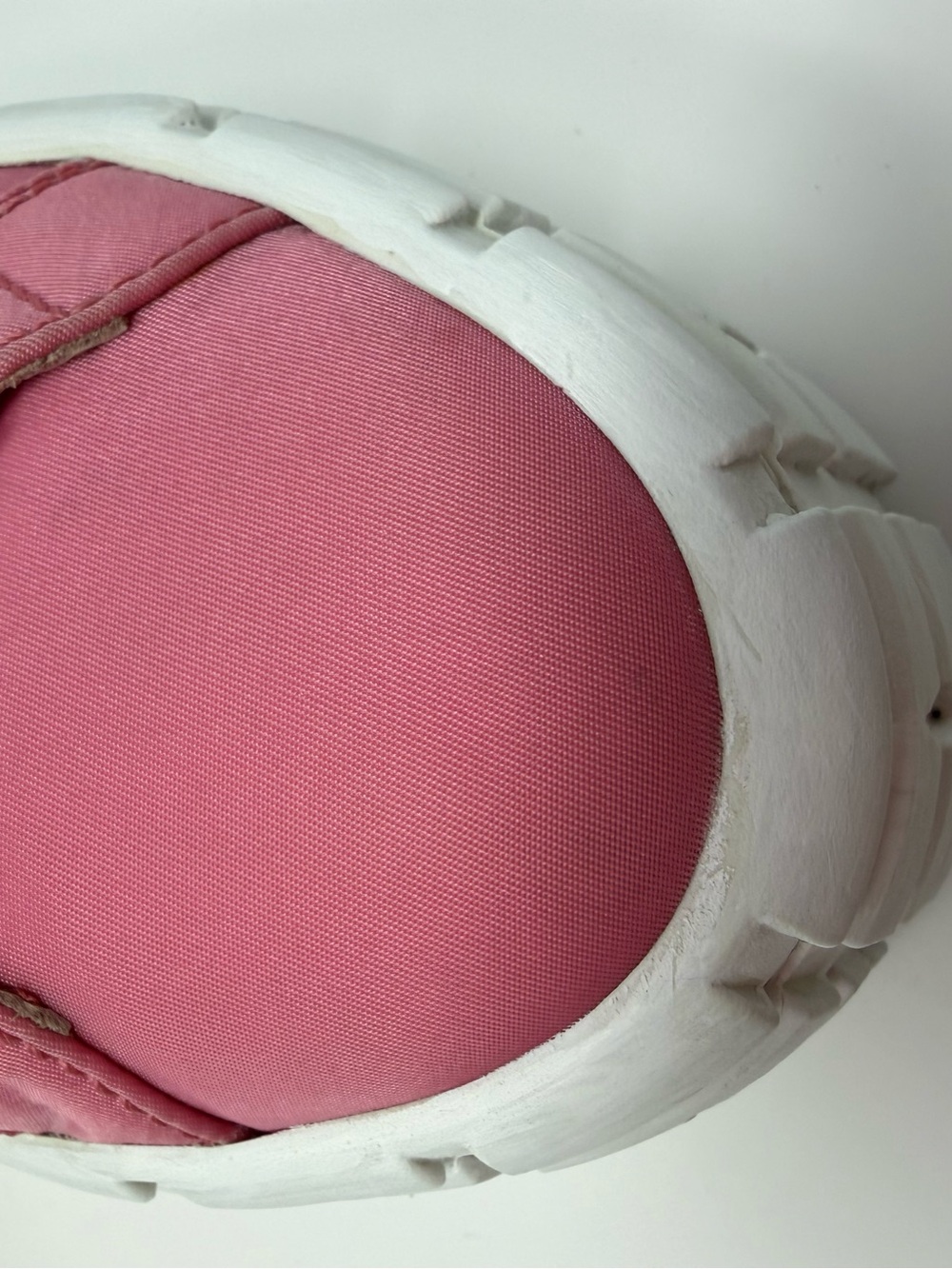 Prada Hot Pink Platform Lace-Up Sneakers - Picture 9 of 16
